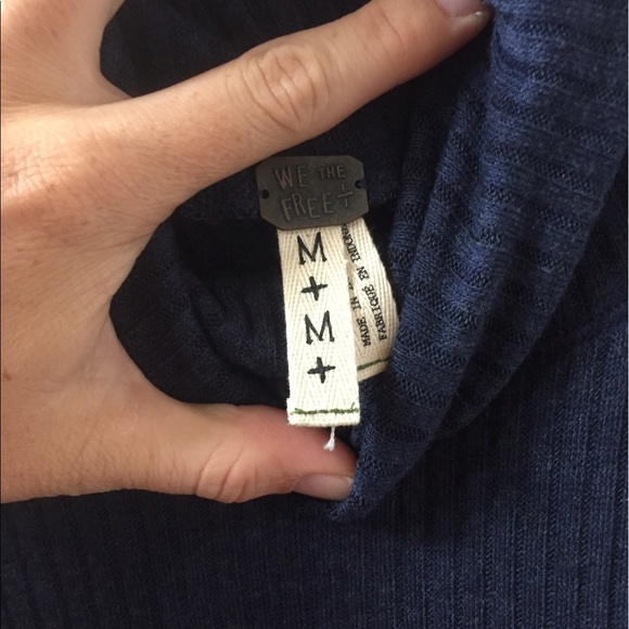 Free People Drippy Rib Sleeveless Turtleneck - Picture 3 of 3