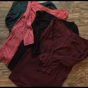 Loft long sleeve and 3/4 tees