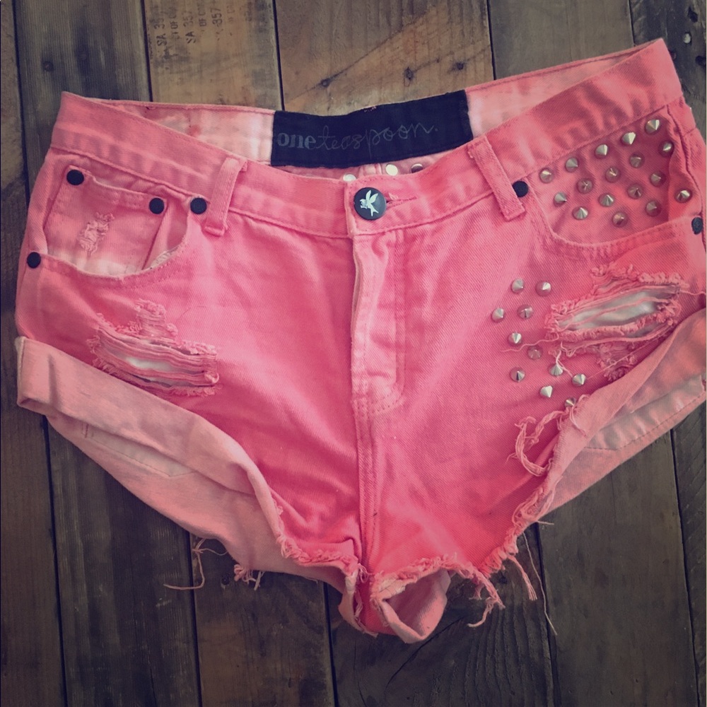 One Teaspoon Pink shorts