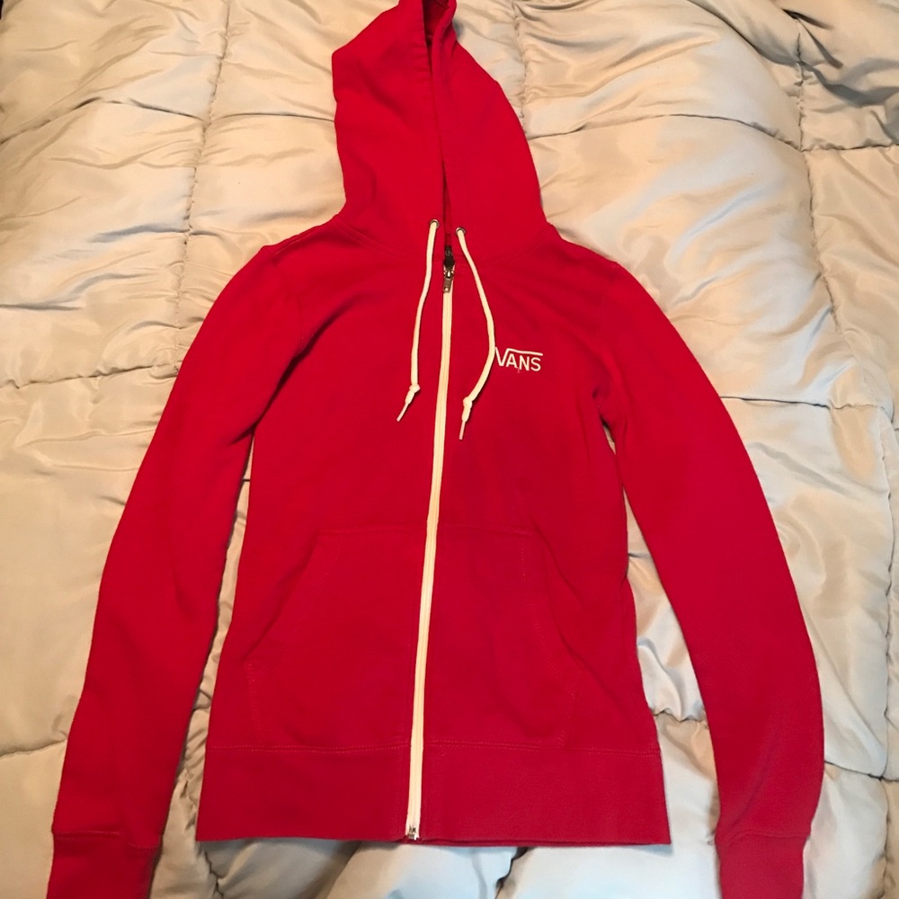 Gently used red Vans jacket