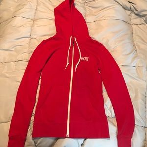 Gently used red Vans jacket