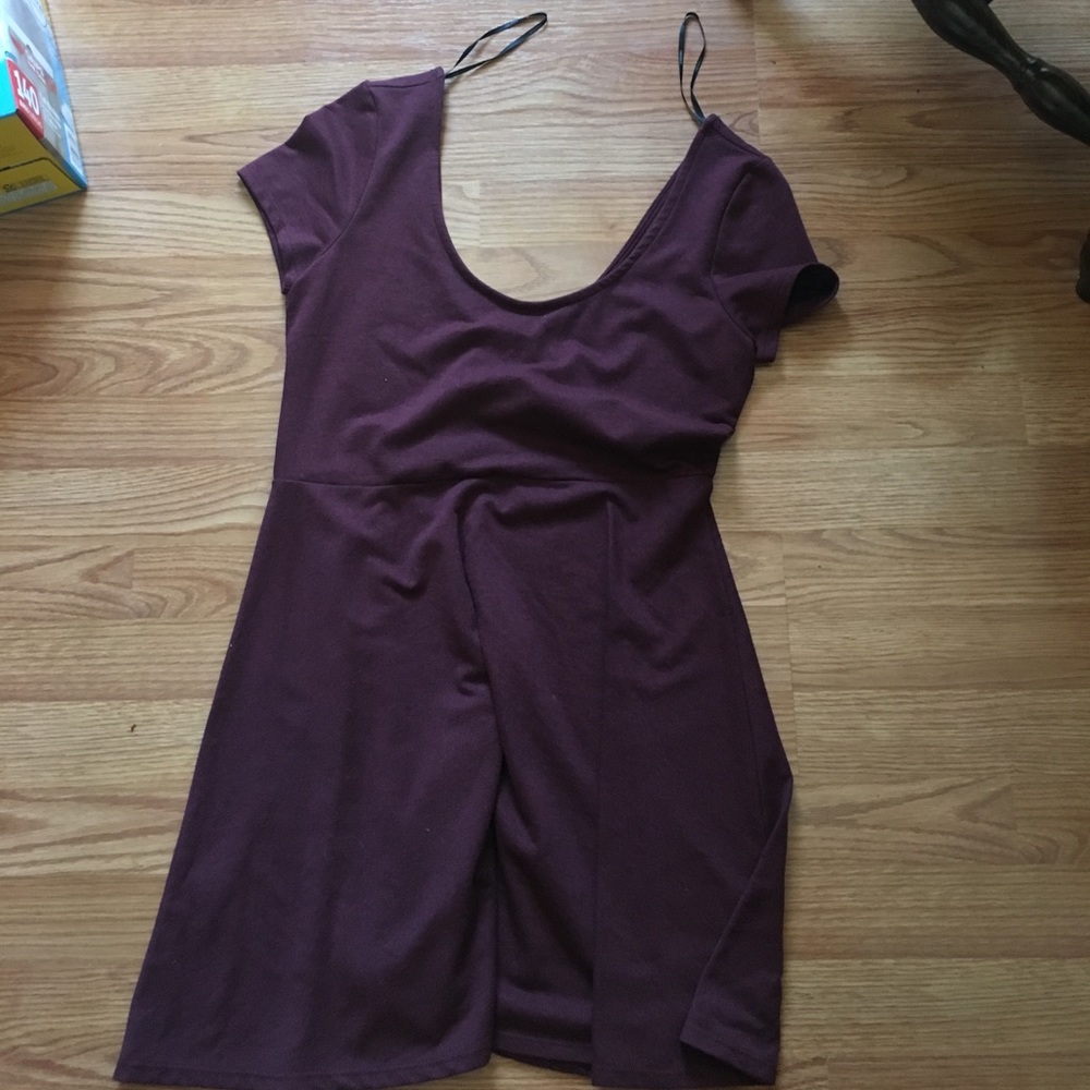 Scoop copper colored dress