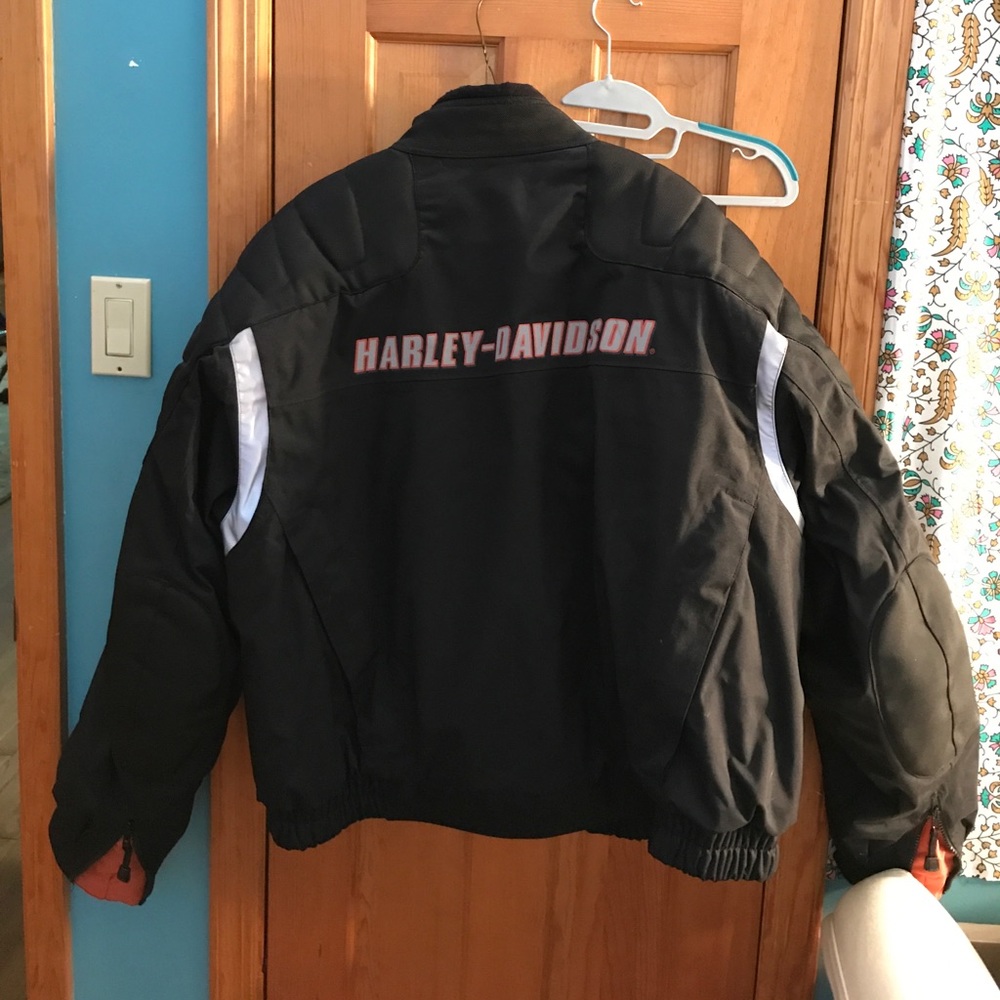 AUTHENTIC HARLEY DAVIDSON MOTORCYCLE RIDING JACKET