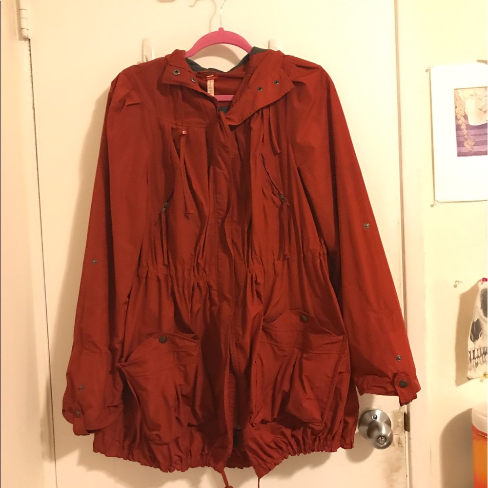 Free people raincoat