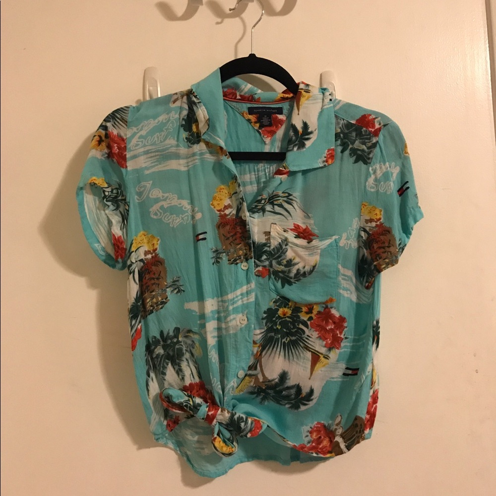 Tommy Hilfiger Hawaiian blouse