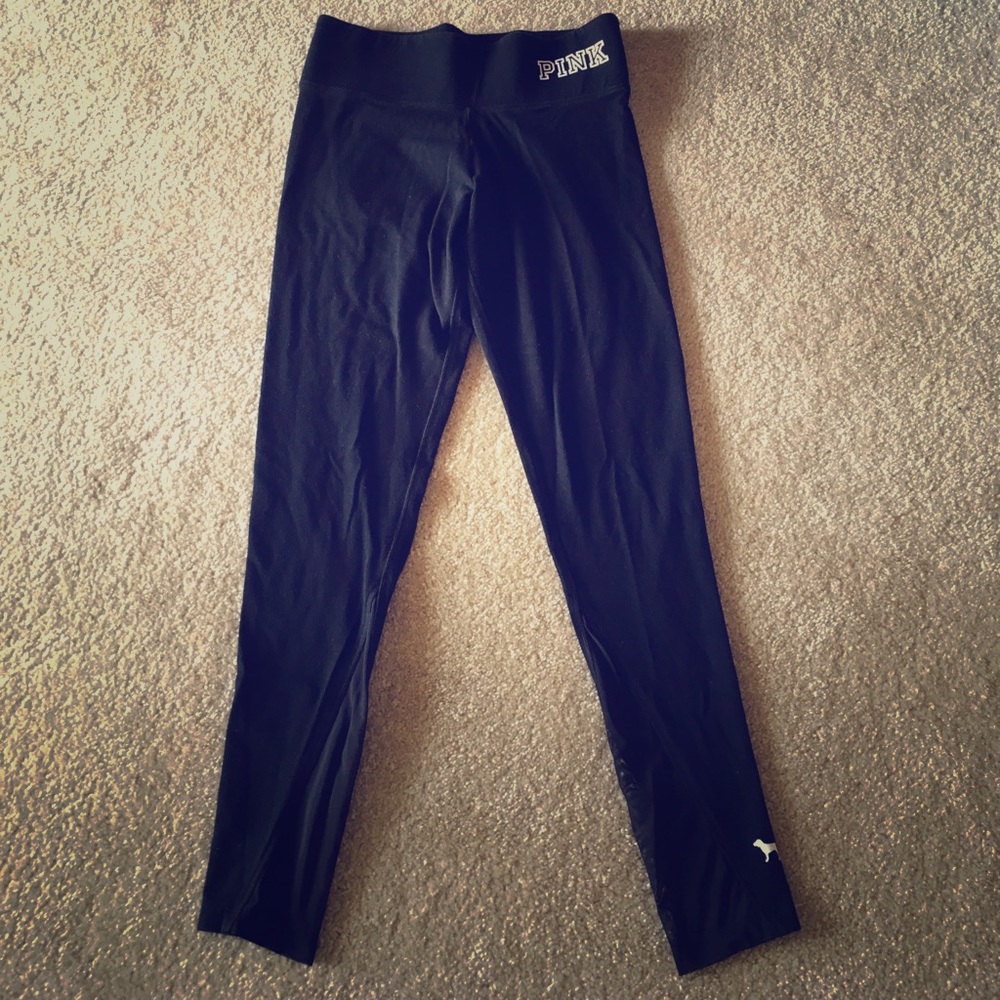 Victoria's Secret Women Ankle Yoga Pants With Mesh