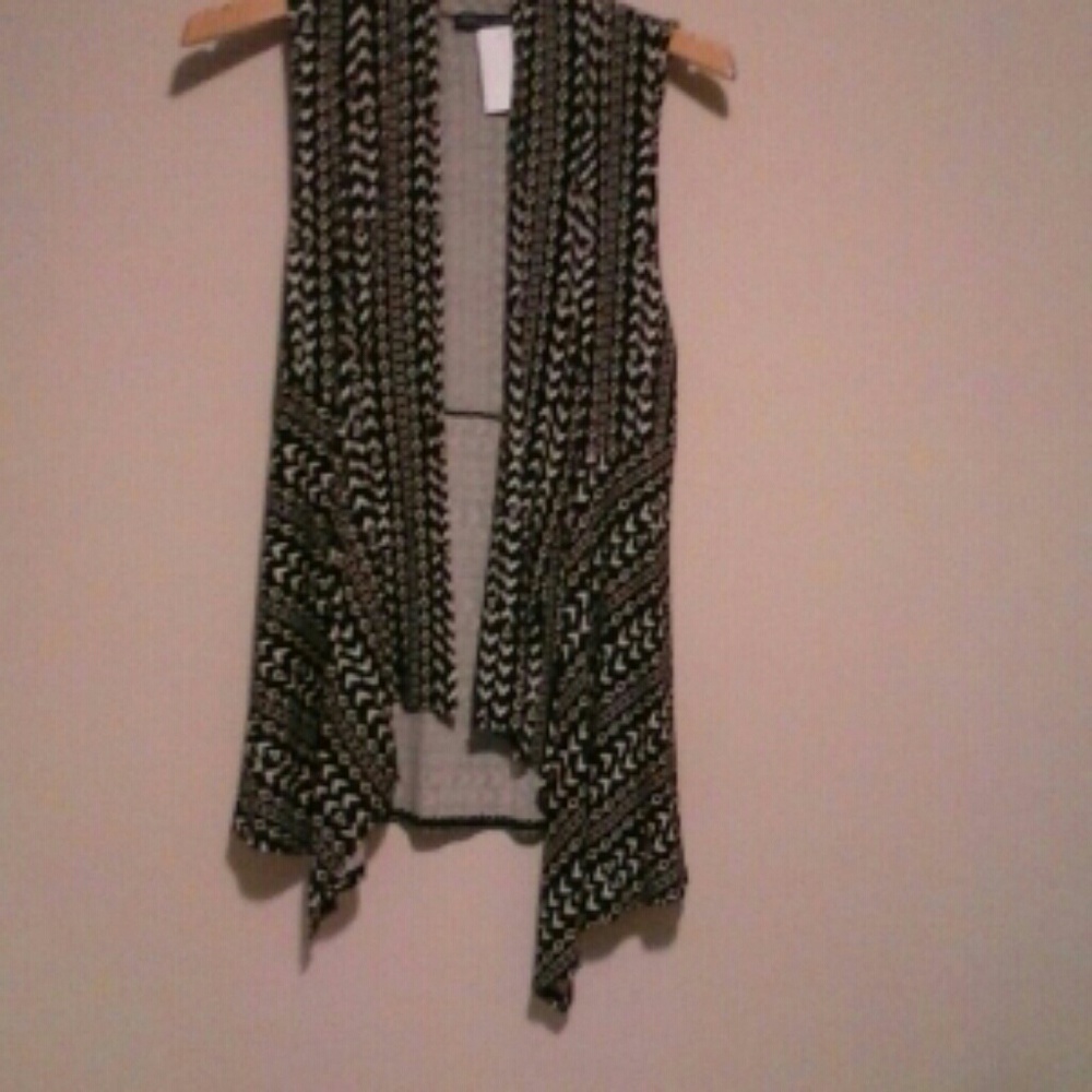 Reduced! Black and White Living Doll Vest