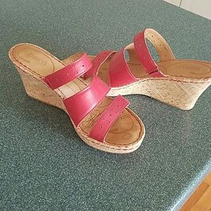 Born leather sandals