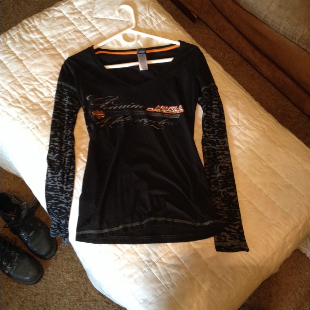 Harley Davidson long sleeve tee
