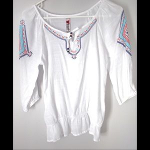 Beautees- Aztec Print Flowy Shirt *LOWEST PRICE*