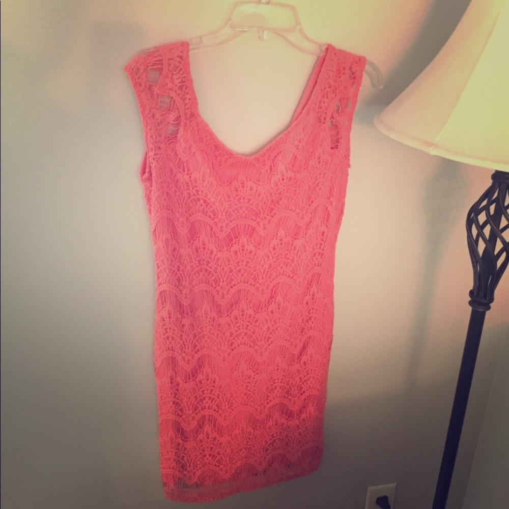 Peachy pink any occasion dress