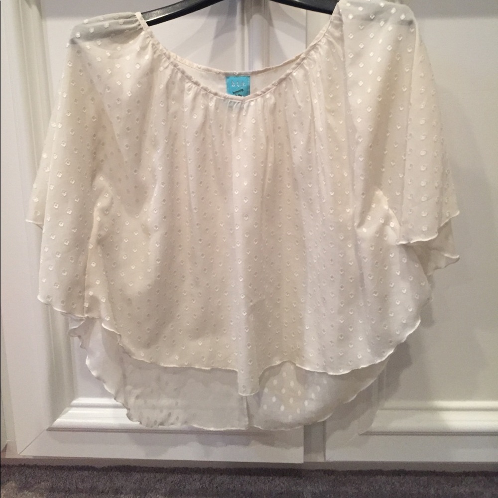 Sheer blouse