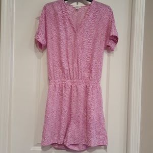Short sleeve romper