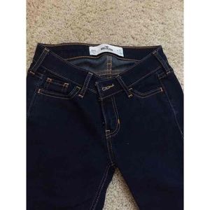 Hollister low rise skinny jeans