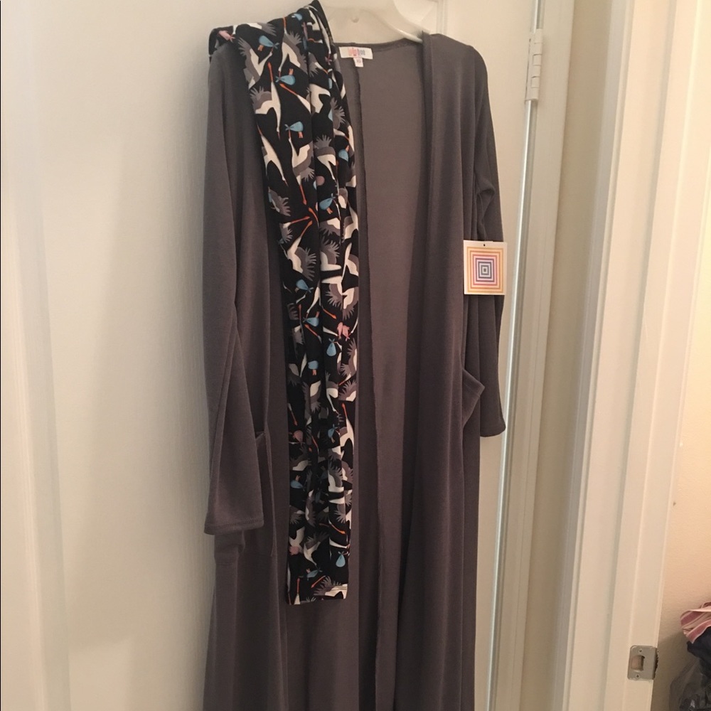 Bnwt os black storks and XS grey sarah