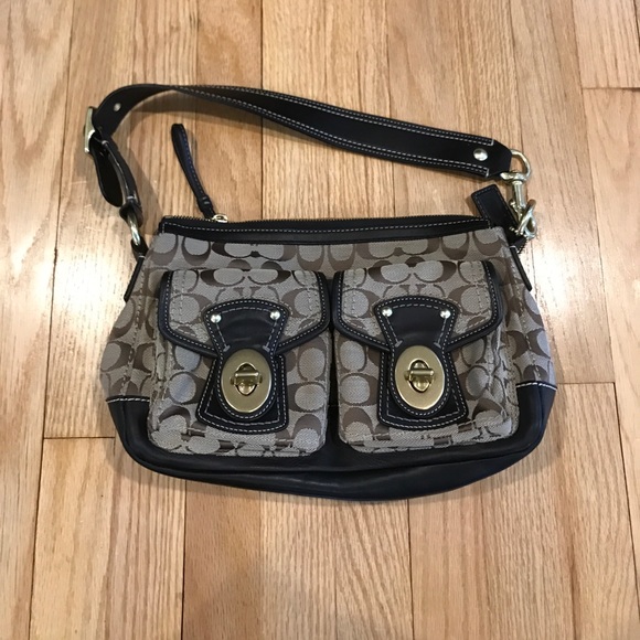 Coach Legacy Canvas Shoulder Bag 44 coach handbags coach khaki signature canvas Coach Legacy Canvas Shoulder Bag 44 coach handbags coach khaki signature canvas