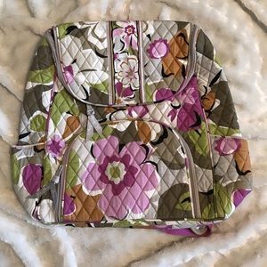 Vera Bradley Double Zip Backpack