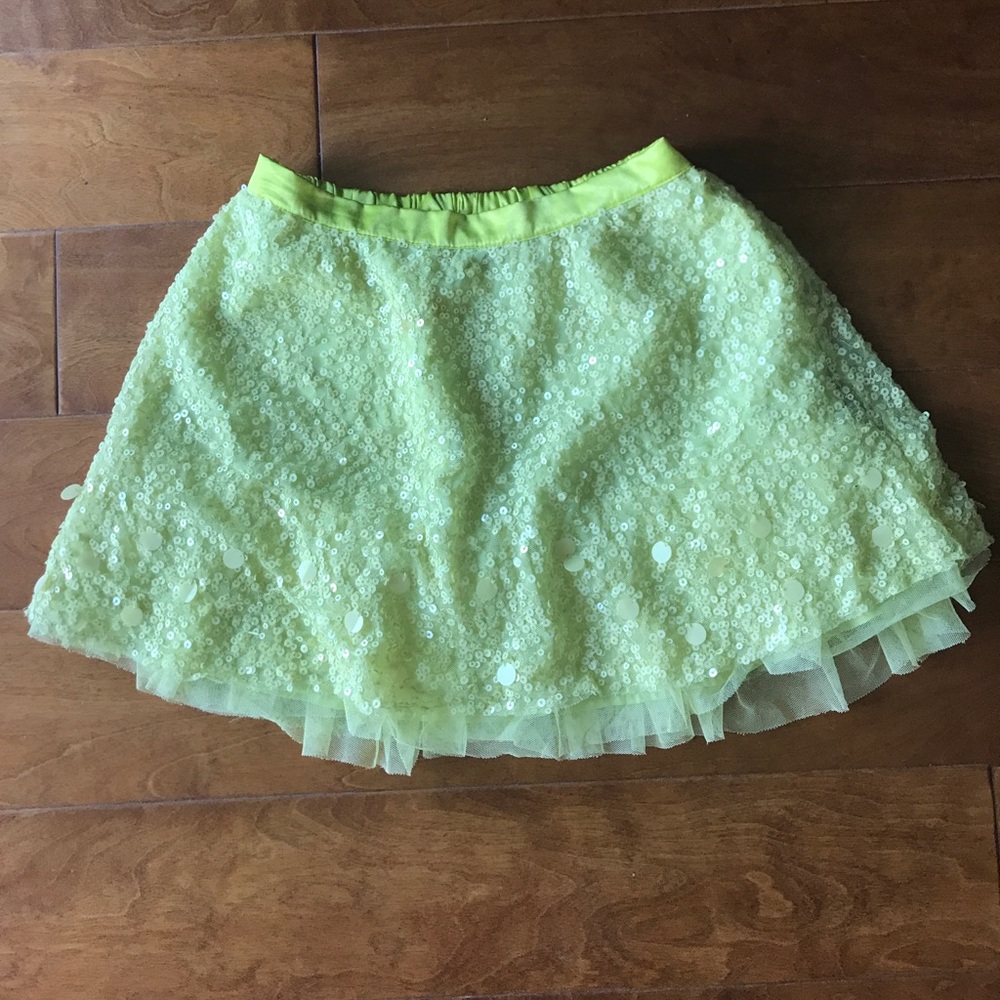 Girls GAP sequin skirt.