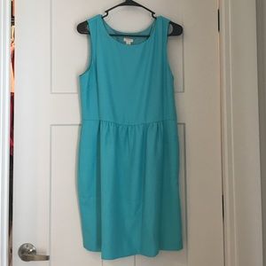 J. Crew Turquoise dress