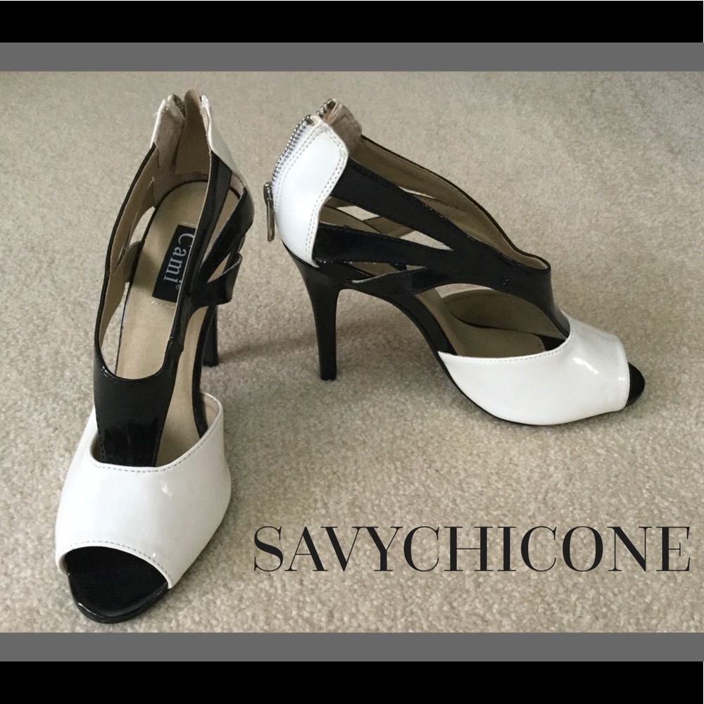 🌹REDUCED!!!!!❤️LEATHER PEEP TOE SHOES🌹