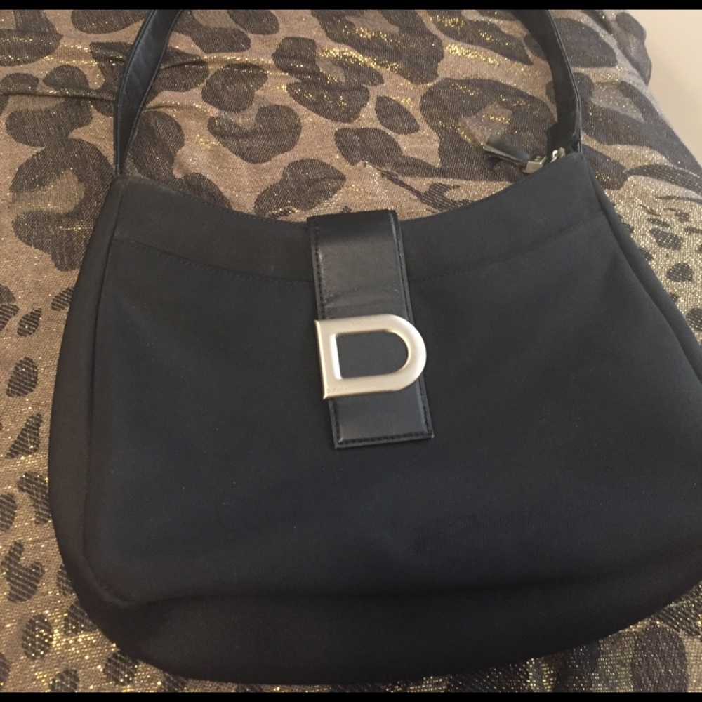 DKNY black shoulder bag