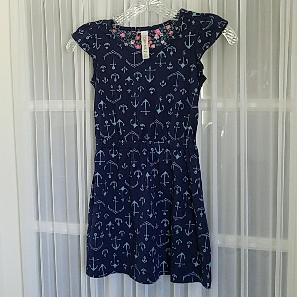 Girls Anchor Dress