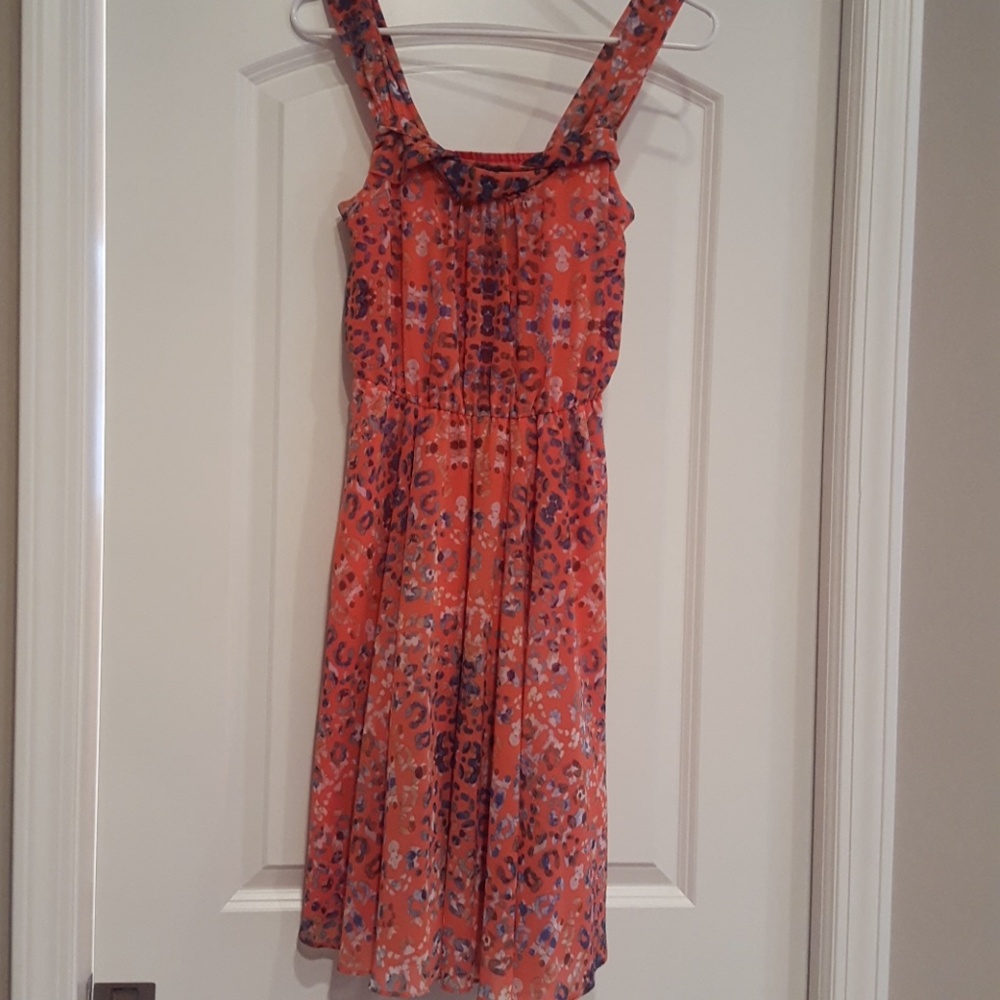 Coral dress
