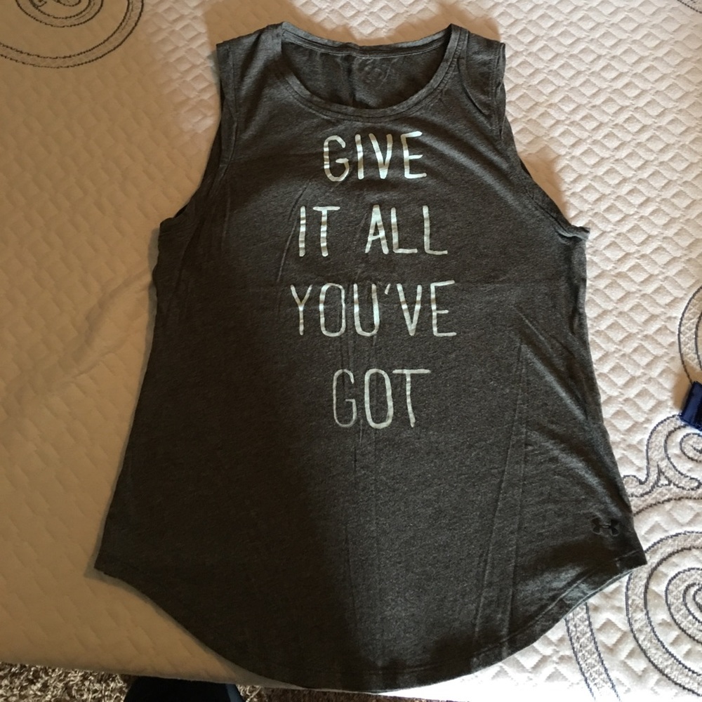 Under armour tank top size M