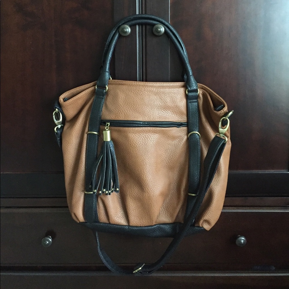 Crossbody or Shoulder Bag  w/ Tassels