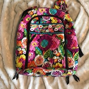 Vera Bradley large Backpack in Va Va Bloom