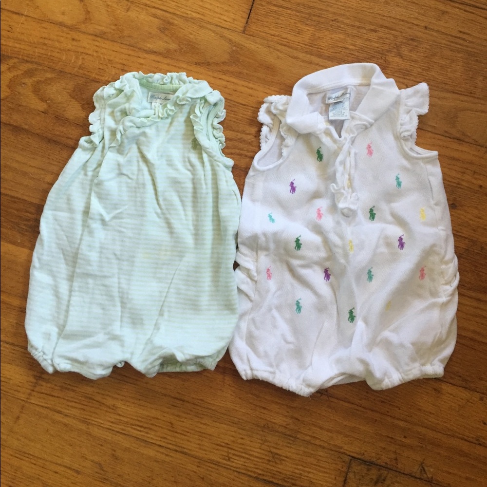 Two piece Ralph Lauren lot- girls size 6 months