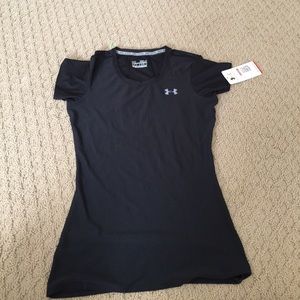 Under armor black compression tee