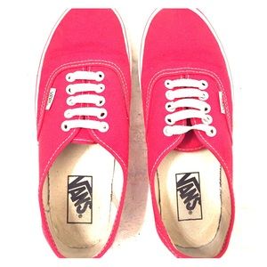 Women's size 8 red vans