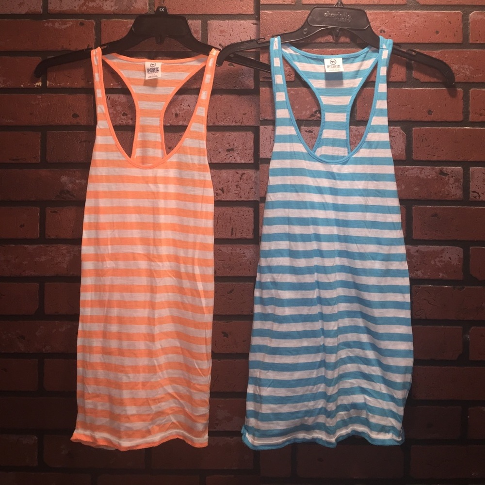 Victoria's Secret PINK Racerback Tank Bundle