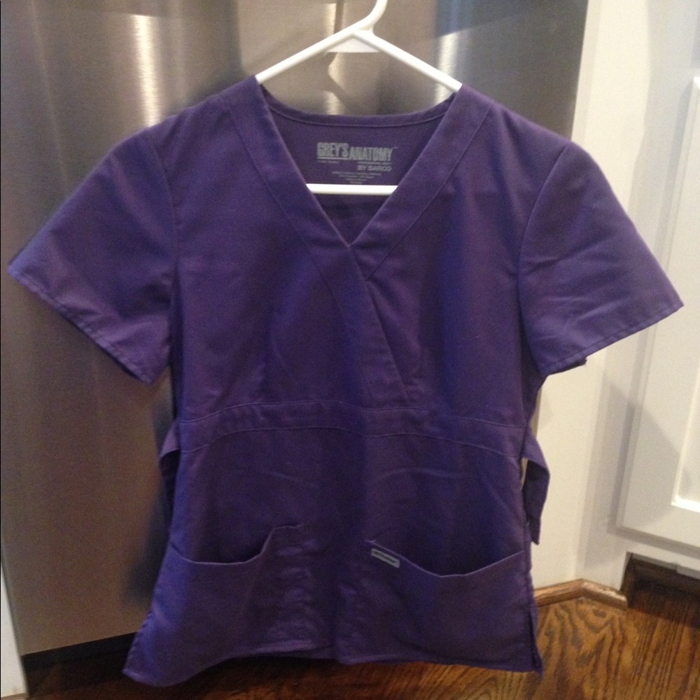 Purple greys anatomy scrubs