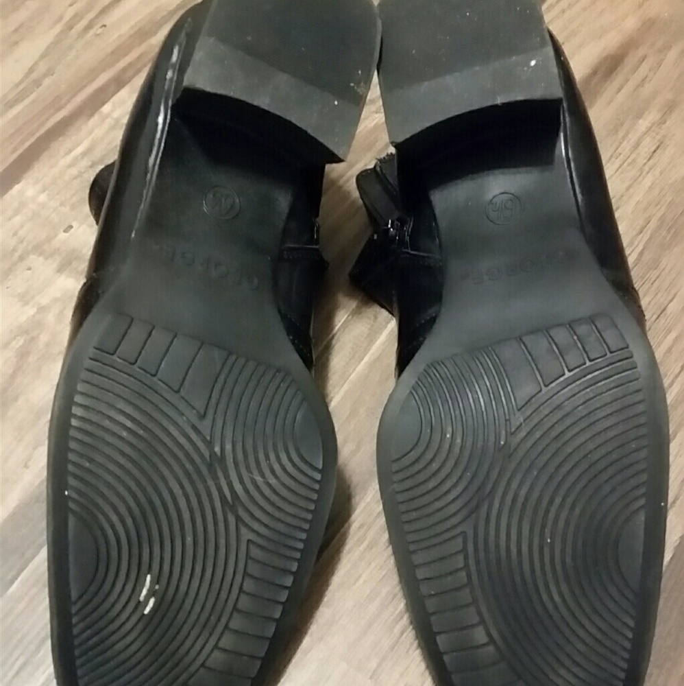 Black boots