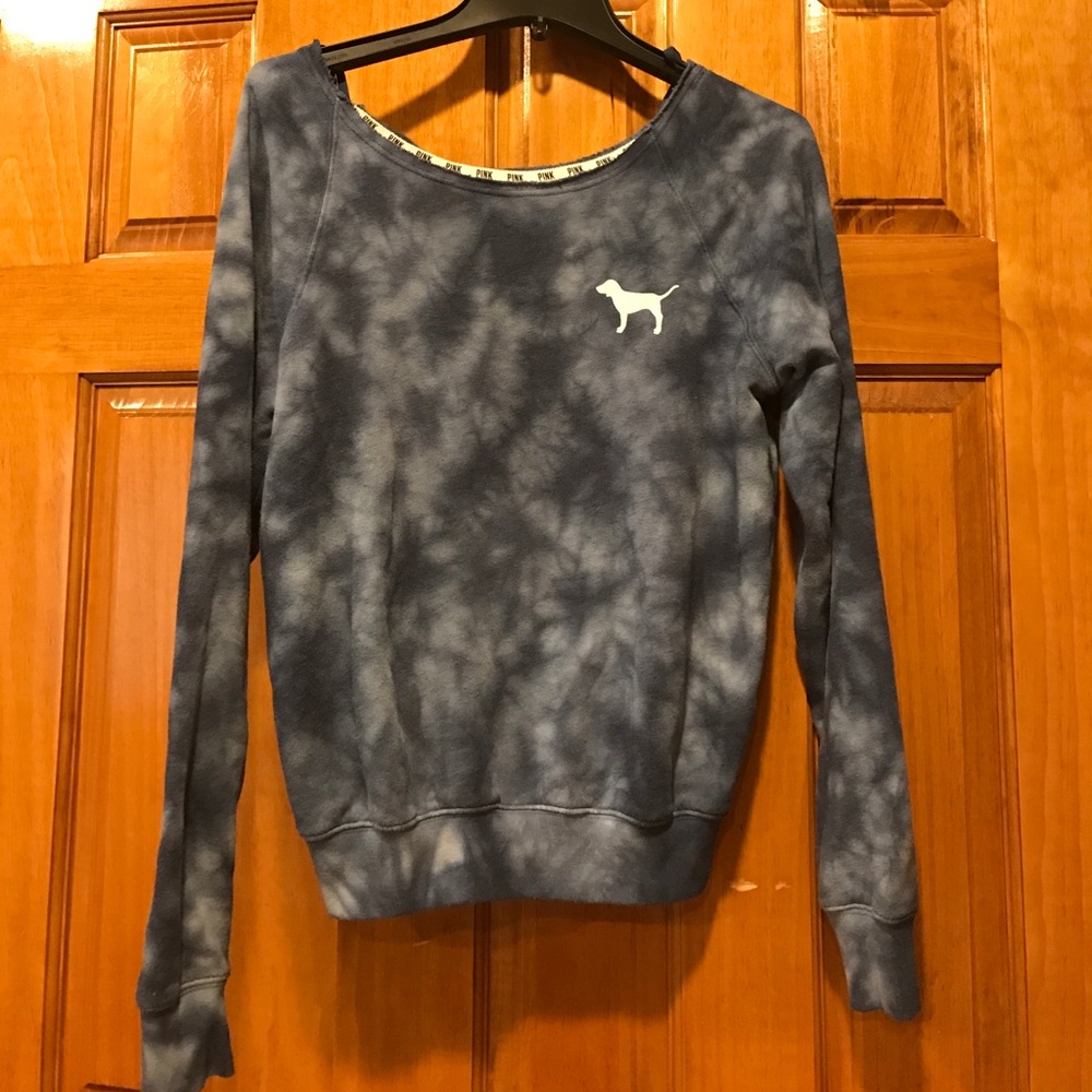 Victoria's Secret (pink) scoop neck sweatshirt