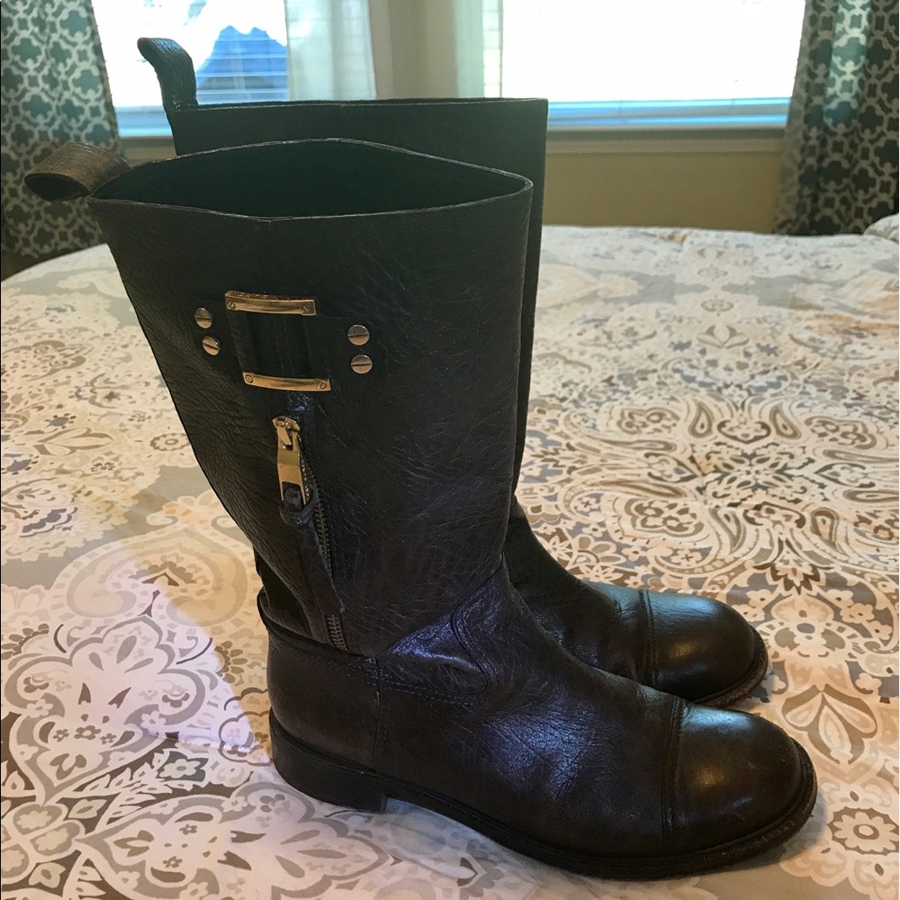 Tory Burch mid calf boots