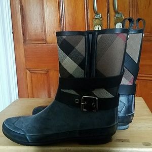 Burberry Holloway Rain Boots