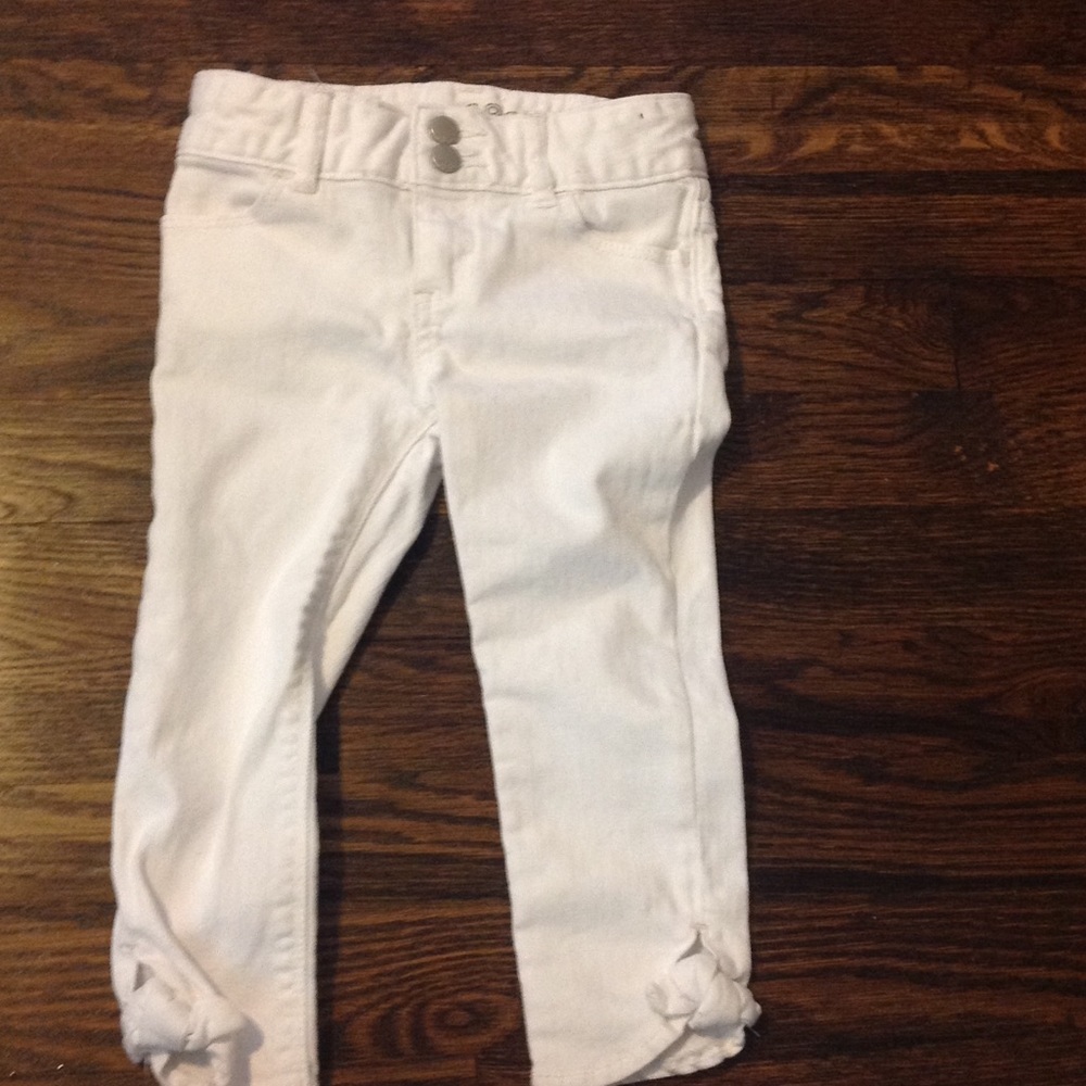 White jeans size 3T