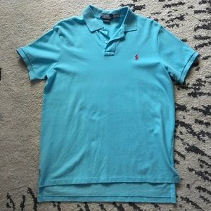 Polo Ralph Lauren large sky blue polo shirt