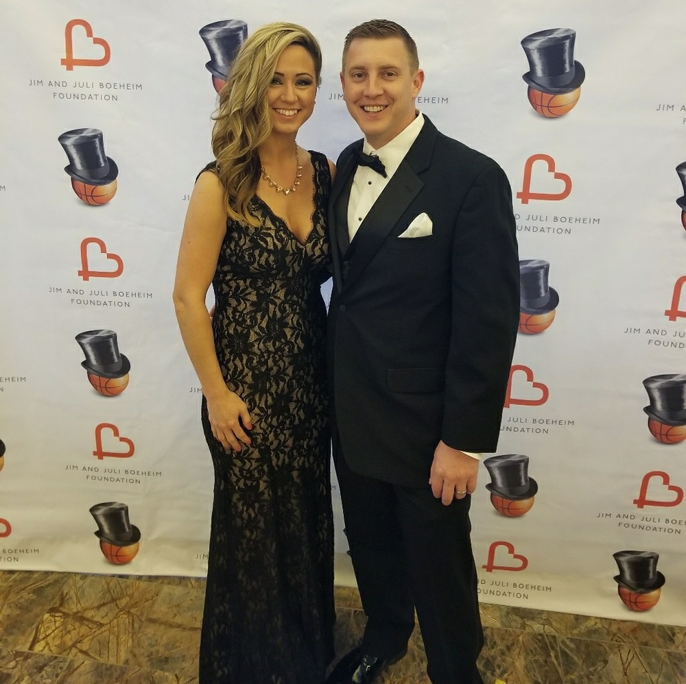 Black formal dress