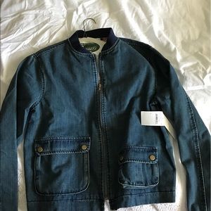 BNWT Nordstrom Rack Women's jean jacket size S