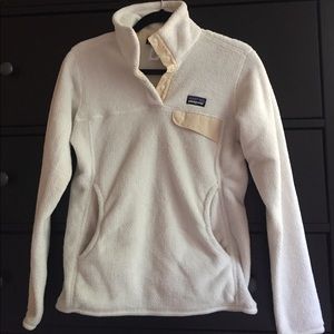 Cream Patagonia pullover