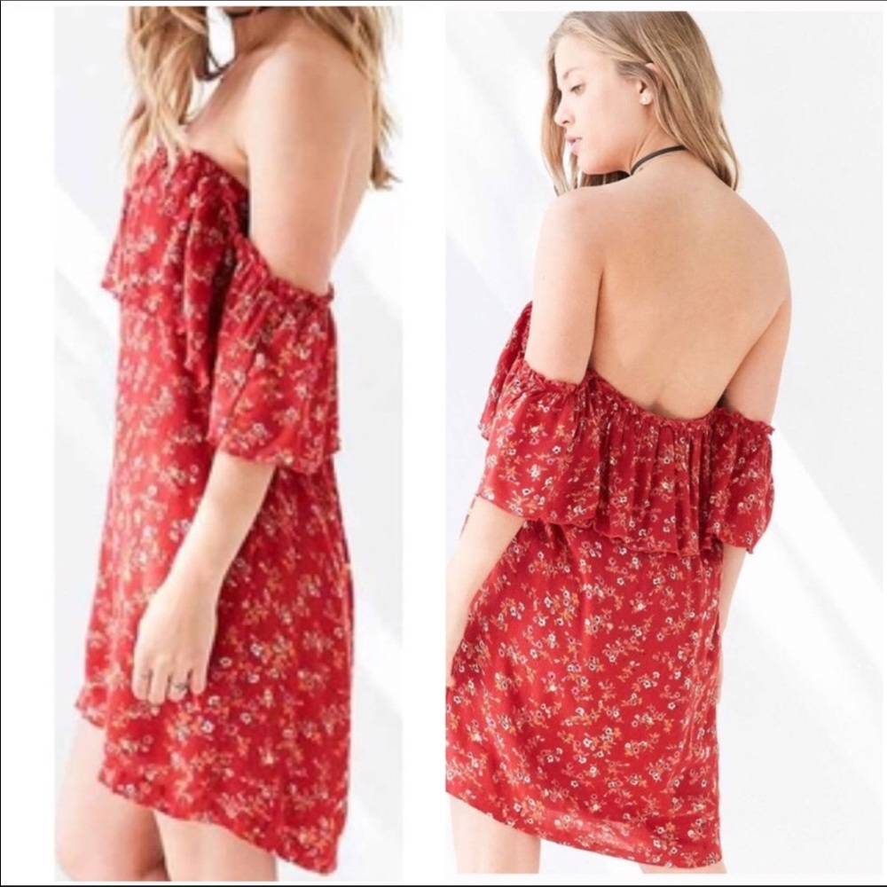 Urban outfitters off-shoulder dress