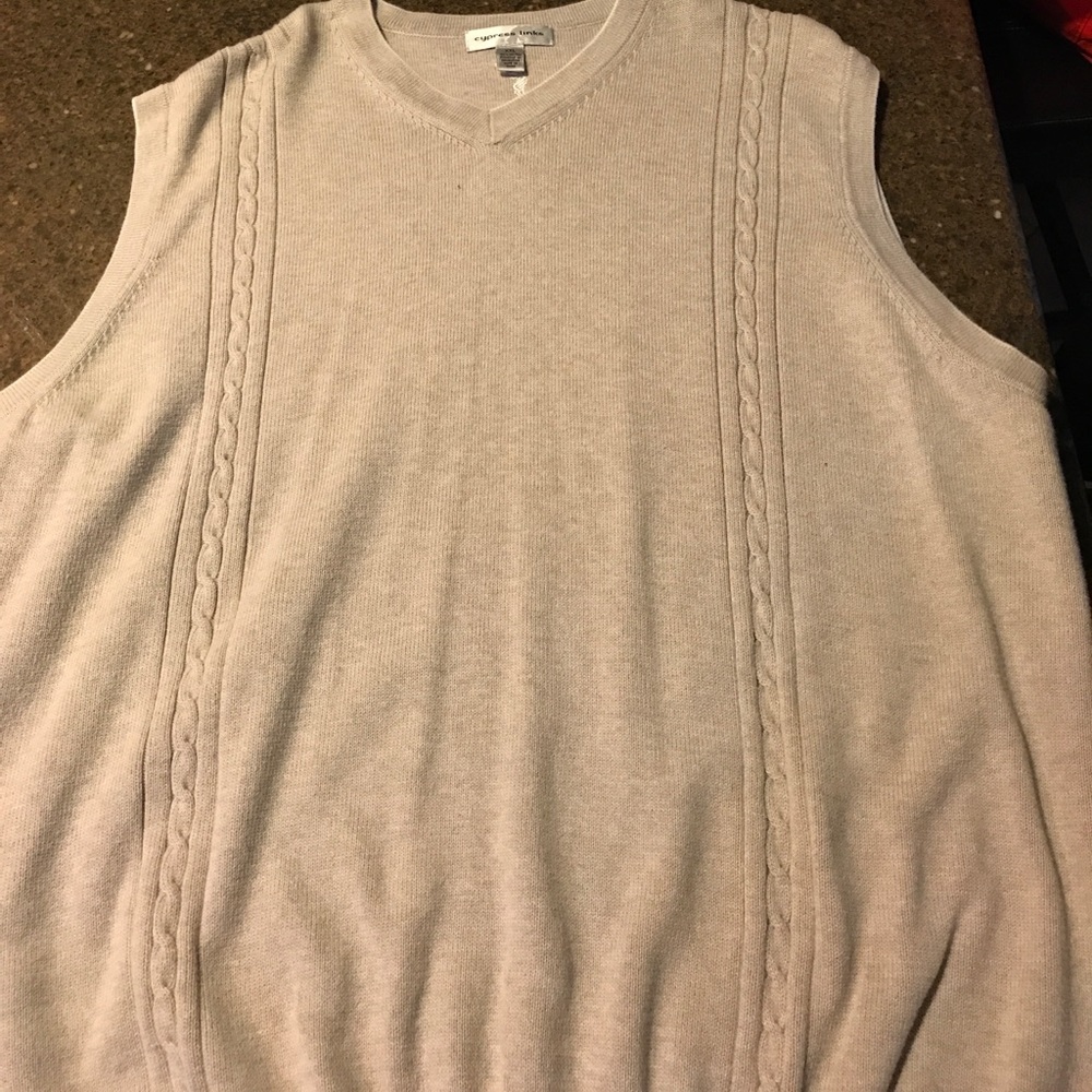 Sweater vest cypress links XXL
