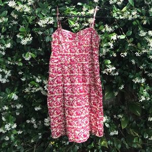 Flower patterned dress