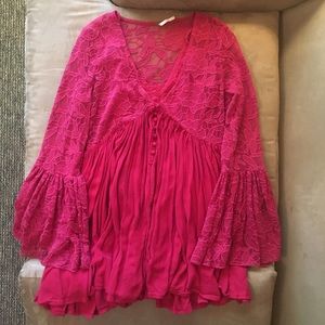 Free People-With Love From India Mini Dress