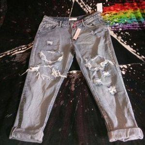 Refuge brand Cropped Boyfriend jeans size 12