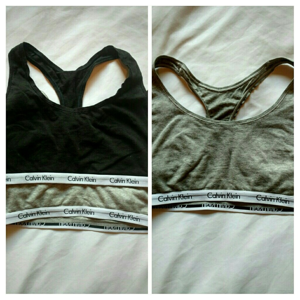 Calvin Klein bralettes / sports bras